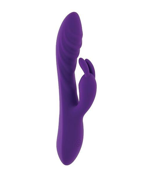 image of product,Evolved Wavy Rabbit Vibrator - Purple - SEXYEONE