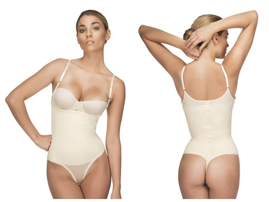 image of product,Evonne Underbust Bodysuit in Thong - SEXYEONE