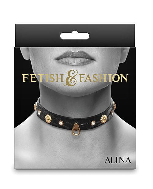 image of product,Fetish & Fashion Alina Collar - Black - SEXYEONE