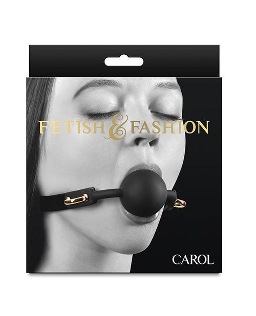 product image, Fetish & Fashion Carol Ball Gag - Black - SEXYEONE