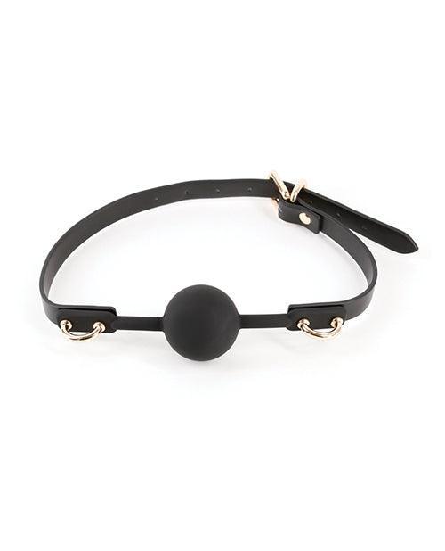 image of product,Fetish & Fashion Carol Ball Gag - Black - SEXYEONE