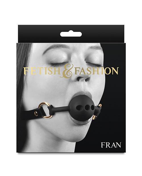 product image, Fetish & Fashion Fran Ball Gag - Black - SEXYEONE