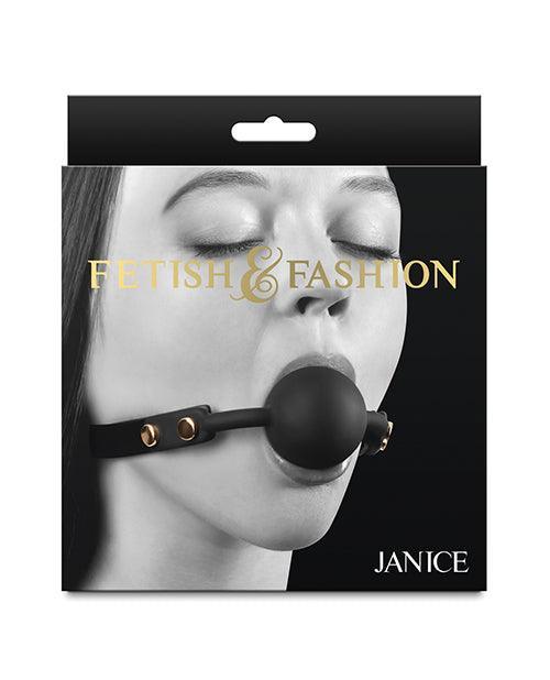 product image, Fetish & Fashion Janice Ball Gag - Black - SEXYEONE