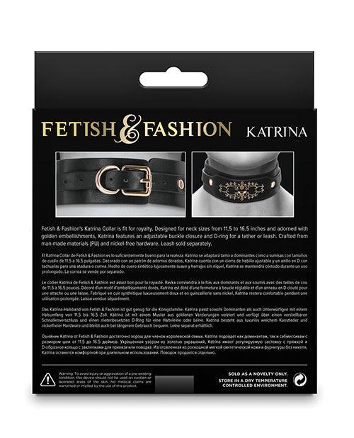 Fetish & Fashion Katrina Collar - Black - SEXYEONE