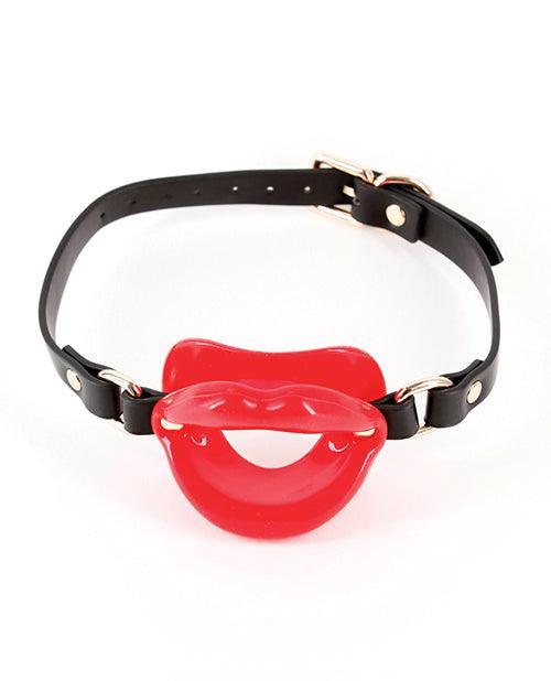 image of product,Fetish & Fashion Kourtney Gag - Black/Red - SEXYEONE