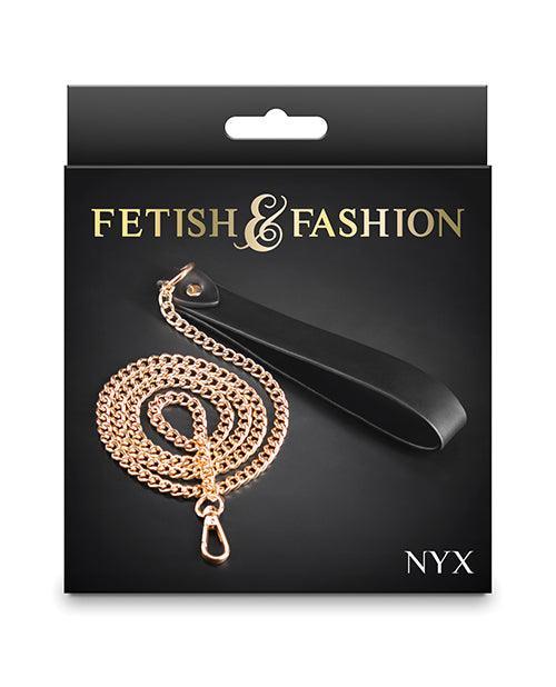 image of product,Fetish & Fashion Nyx Leash - Black - SEXYEONE