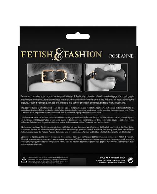 image of product,Fetish & Fashion Roseanne Ball Gag - Black - SEXYEONE