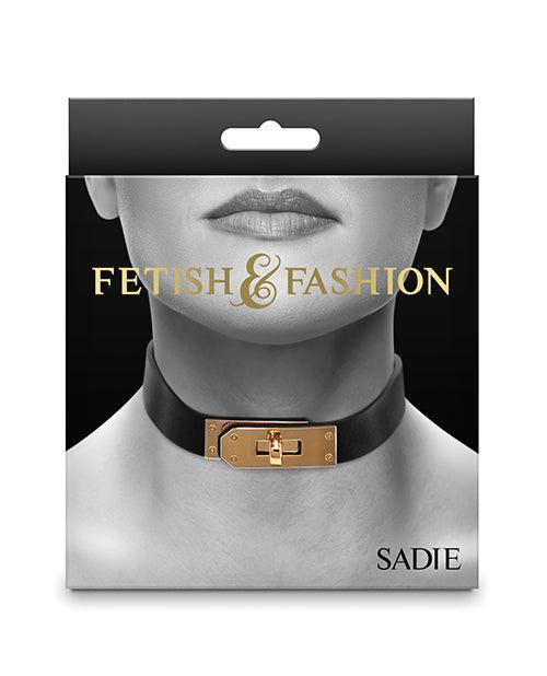 Fetish & Fashion Sadie Collar - Black - SEXYEONE