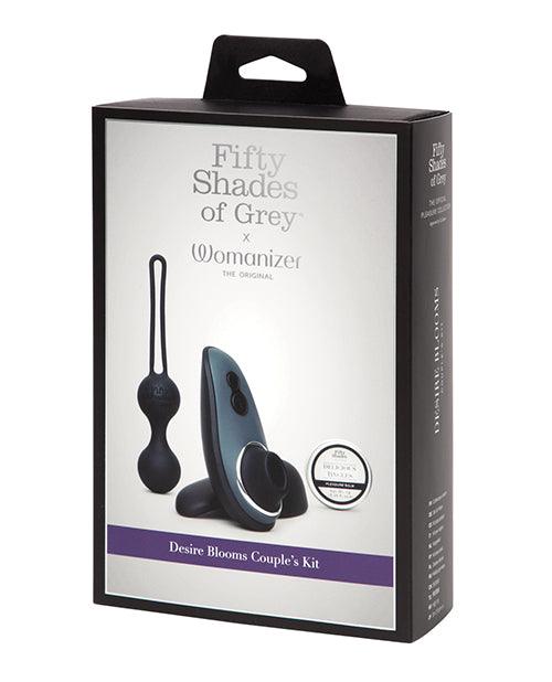 image of product,Fifty Shades Of Grey & Womanizer Desire Blooms Kit - SEXYEONE