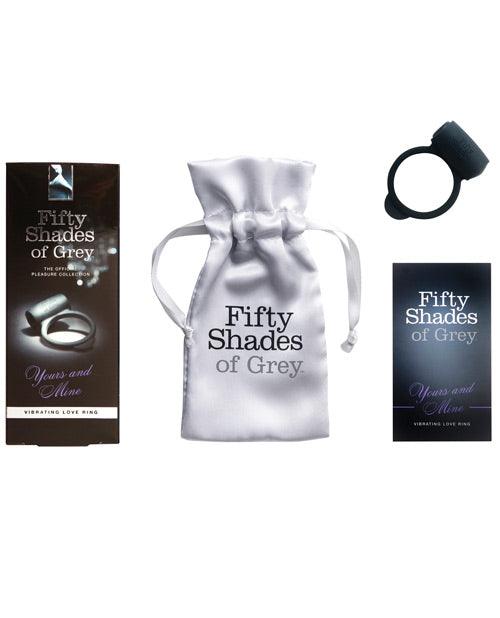 image of product,Fifty Shades of Grey Yours and Mine Vibrating Love Ring - SEXYEONE