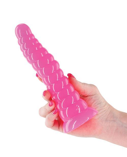 image of product,Firefly Nymph Glow in the Dark Dildo - Pink - SEXYEONE