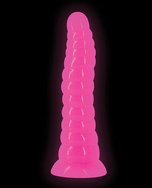 image of product,Firefly Nymph Glow in the Dark Dildo - Pink - SEXYEONE