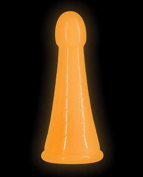 Firefly Phoenix Glow in the Dark Dildo - Orange - SEXYEONE