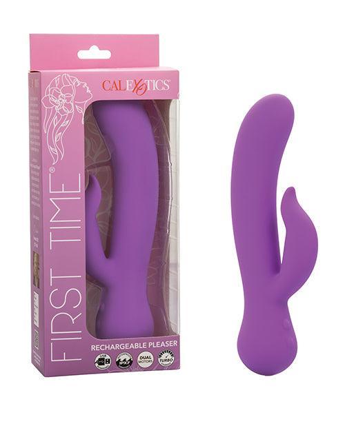 product image, First Time Rechargeable Pleaser Vibrator - Purple - SEXYEONE