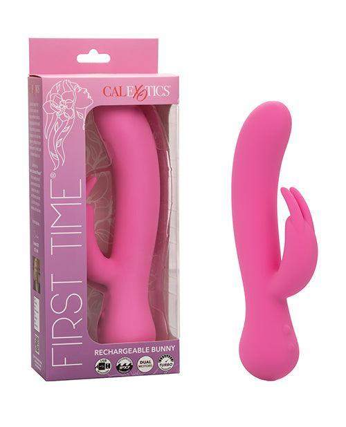 product image, First Time Rechargeable Rabbit Vibrator - Pink - SEXYEONE