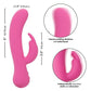 First Time Rechargeable Rabbit Vibrator - Pink - SEXYEONE