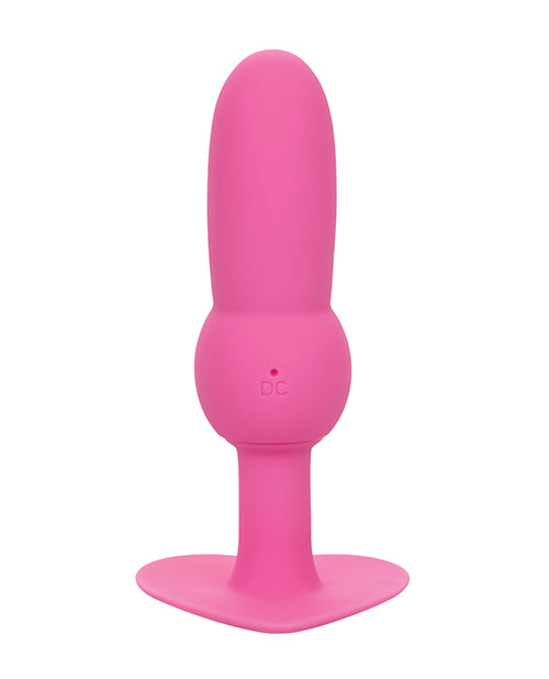 First Time Vibrating Beaded Anal Probe - Pink - SEXYEONE