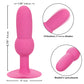 First Time Vibrating Beaded Anal Probe - Pink - SEXYEONE