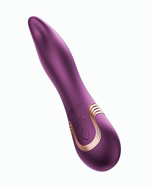 image of product,Fling Tongue like Oral Licking Vibrator - Purple - SEXYEONE