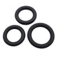 Gender Fluid Clincher Tension Ring Set - Black - SEXYEONE