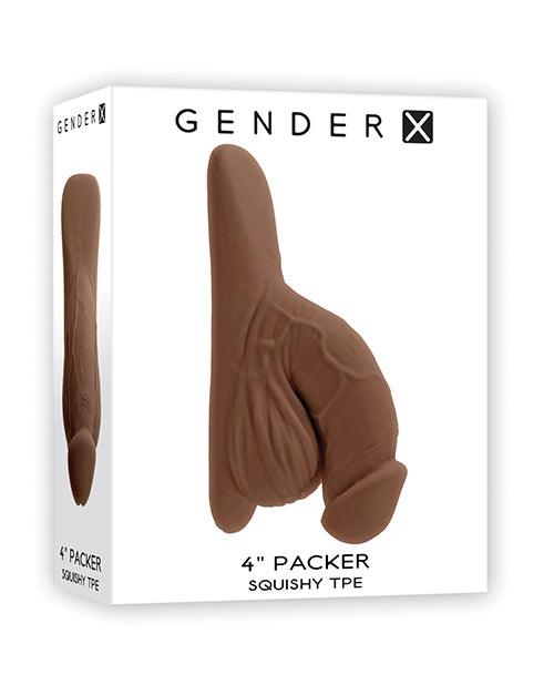 image of product,Gender X 4" Packer - SEXYEONE