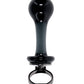 Gender X Blow Pop Glass Anal Plug - Black - SEXYEONE