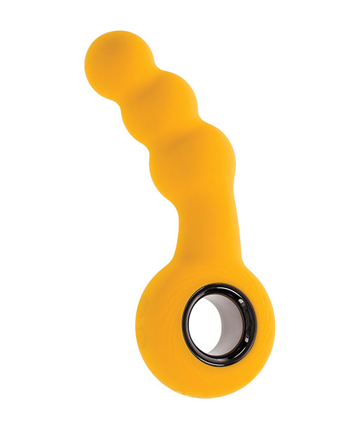 image of product,Gender X Bumble Angled Plug - Yellow - SEXYEONE