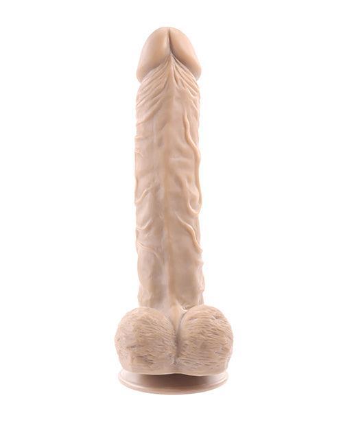 image of product,Gender X Flexskin Poseable True Feel 10" Dildo - Light - SEXYEONE