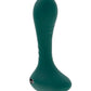 Gender X Goes Anywhere Vibrating Silicone Plug - Teal - SEXYEONE