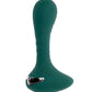 Gender X Goes Anywhere Vibrating Silicone Plug - Teal - SEXYEONE