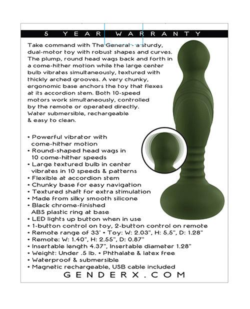 image of product,Gender X The General - Green - SEXYEONE