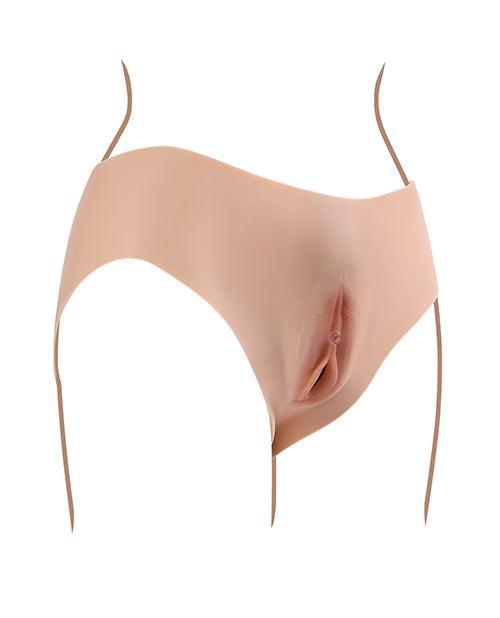 image of product,Gender X Vagina Briefs Undergarments - Light - SEXYEONE