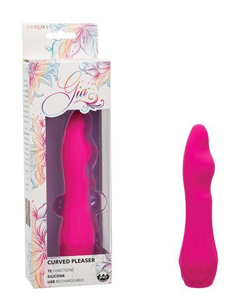 product image, Gia Curved Pleaser - Pink - SEXYEONE