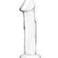 Glas 6" Dildo w/Veins & Flat Base - SEXYEONE