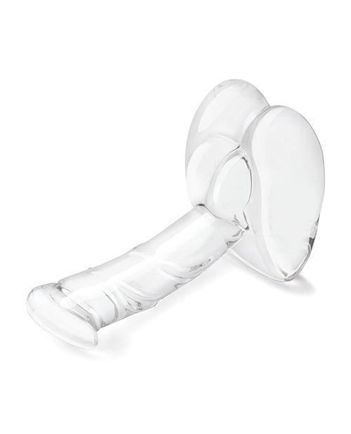 image of product,Glas 7.5" Rideable Standing Cock w/Stability Base - SEXYEONE