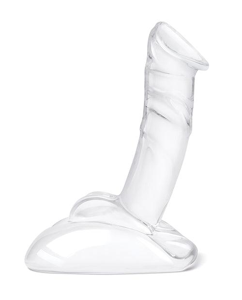 image of product,Glas 7.5" Rideable Standing Cock w/Stability Base - SEXYEONE