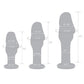 Glas Helmet Head Anal Training Kit - Set of 3 - SEXYEONE