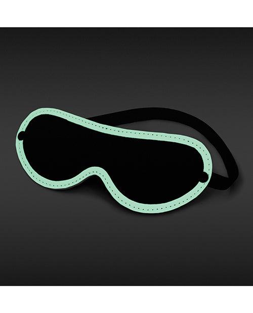 image of product,Glo Bondage Blindfold - Glow In The Dark - SEXYEONE
