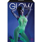 'glow Black Light Crotchless Bodystocking Neon Green O/s - SEXYEONE