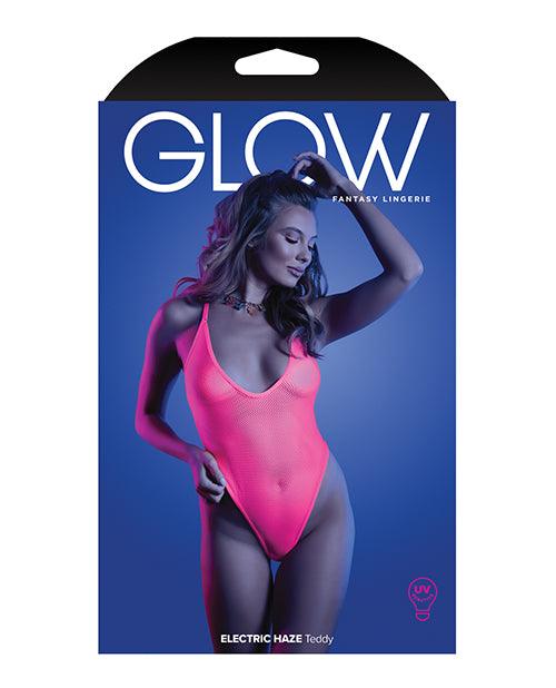 image of product,Glow Electric Haze Teddy Neon Pink - SEXYEONE