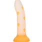 Glow Stick Mushroom Suction Cup Glow-in-the-Dark Dildo - Orange - SEXYEONE