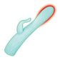 Goddess Heat-up & Rotating Vibrator - Aqua - SEXYEONE