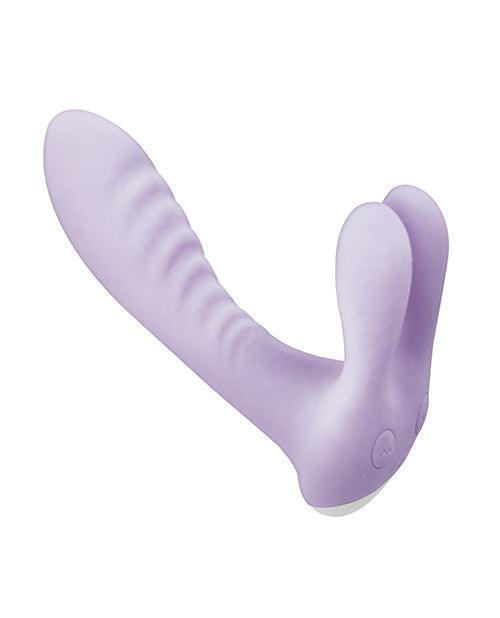 image of product,Goddess Heat-up Bunny Vibrator - Lavender - SEXYEONE