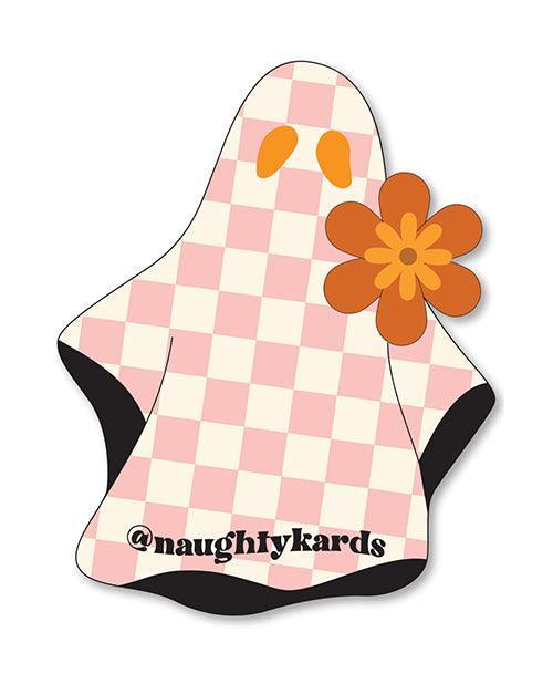 Halloween Ghosting Birthday Greeting Card w/Sticker - SEXYEONE