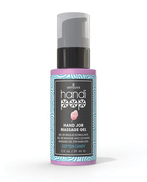 product image, Handipop Hand Job Massage Gel - 2 oz Bottle Cotton Candy - SEXYEONE