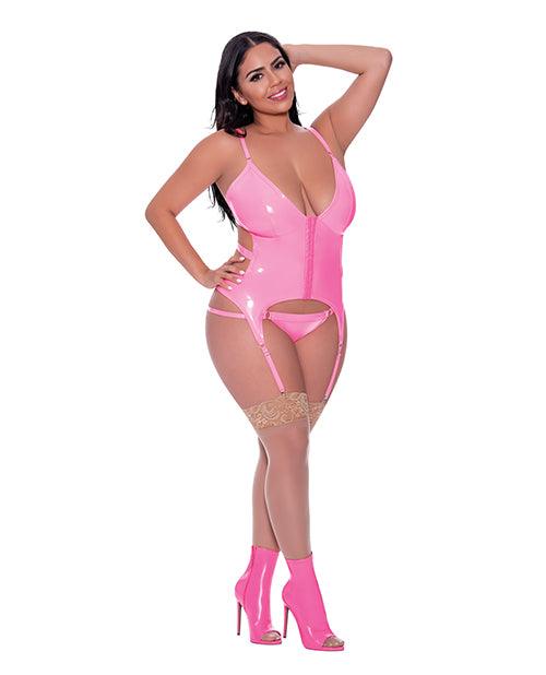 image of product,Hard Candy Basque & Cheeky Panty - SEXYEONE