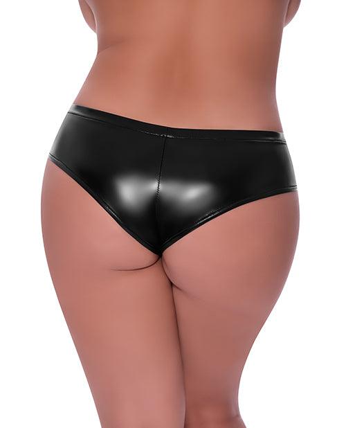 image of product,Hard Candy Low Rise Split Crotch Boy Short Qn - SEXYEONE