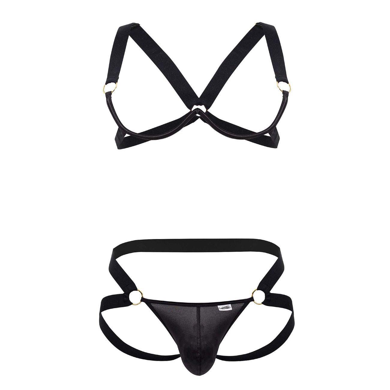 image of product,Harness-Bra Two Piece Set - SEXYEONE