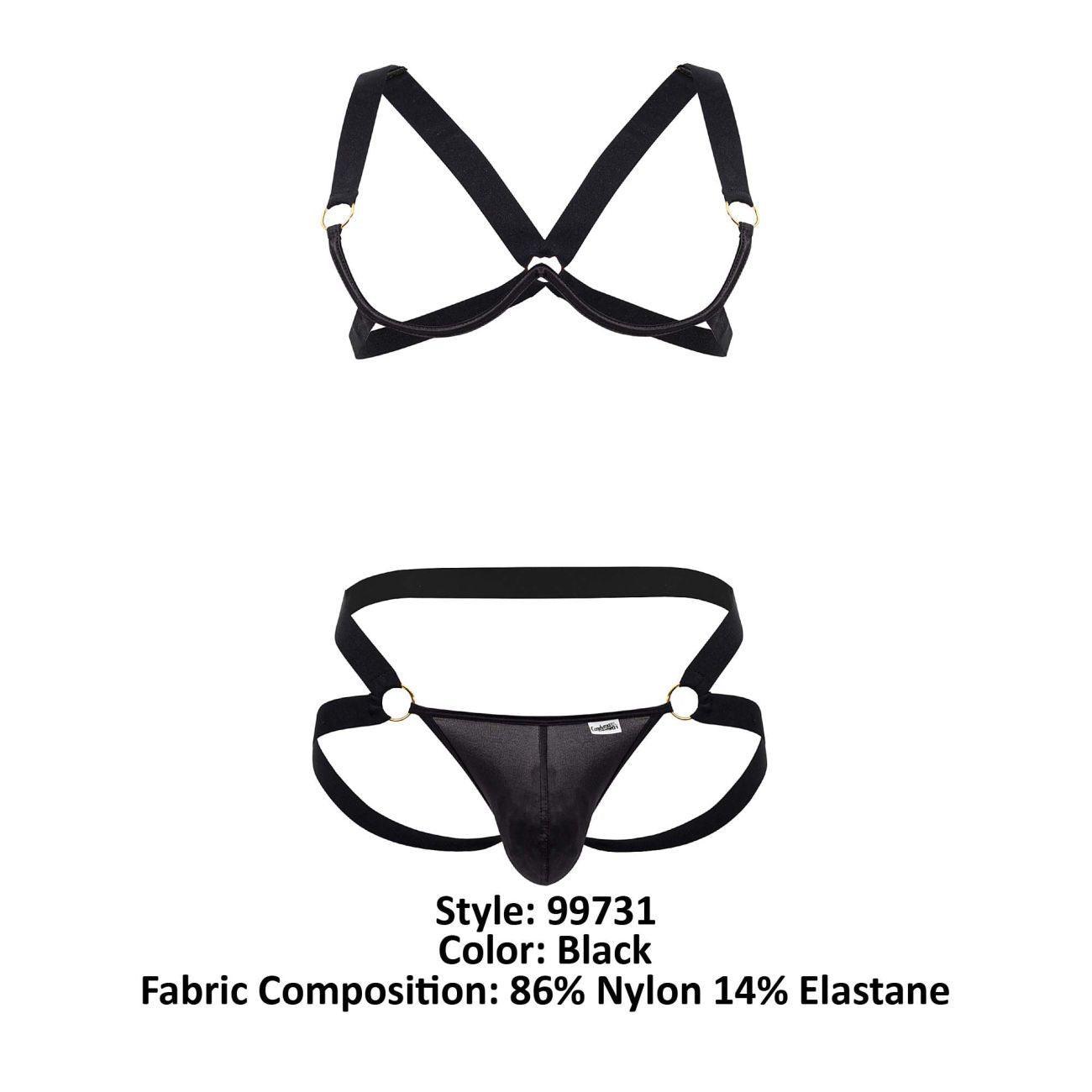 image of product,Harness-Bra Two Piece Set - SEXYEONE