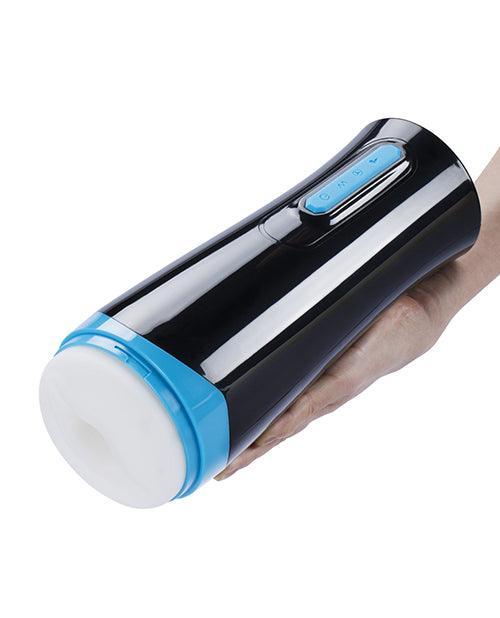 image of product,Haven Automatic Male Masturbator With Sucking Penis Sleeve - Black - SEXYEONE